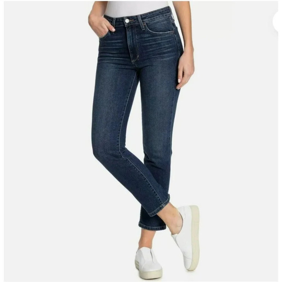 Joe's Jeans Size 26 Women's High Rise Straight Leg Ankle Stretch Marquette Blue‎ - Picture 1 of 10